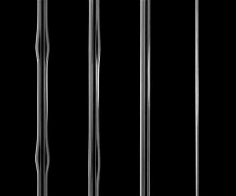 Graphical abstract: Suppressing capillary instability in falling liquid threads